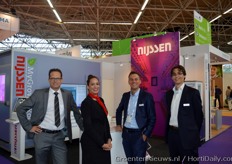 Edwin Snabel, Lisa Schutijser, Jordi Mol and Wouter Flerig at the Nijssen booth.