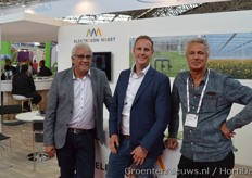 Gerben de Jong, Ronald Haket and André Kuijpers from Elektravon-Haket.