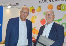 Peter Steltenpool van PSW Agro Consulting BV en Willem Kokkeel van Eurasia Connection.