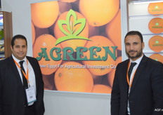 Agreen is een Egyptische exporteur van citrus en een van de grotere exporteurs uit het Midden Oosten.Mohamed Tahon en Ibrahim Said.