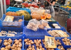 de herfsthardlopers zijn er ook al op deze zomerse marktdag