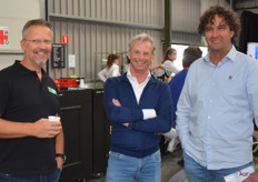  Antoine van Wezel, Leon van den Oord en Robert de Groot.