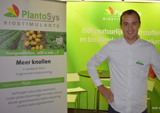 Jesse Jochems promootte de biostimulanten  van PlantoSys 