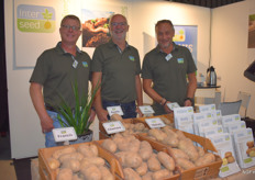 Team Interseed met Jos Fokkens, Arie van der Spek en Henk Feddes