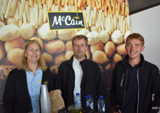 Margreet van der Ham, Cor Kempenaar en Ruben van den Broeke van McCain