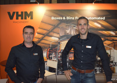 Kees Koert en Bas van Dijke van VHM Machinery