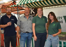 Het team van Koppert met Maarten de Korte, Frank Druyff, Charlotte Grootscholten en Cynthia Eijgelsheim 