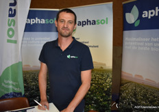 Francis Verhaest promoot de Alphasol biostimulanten