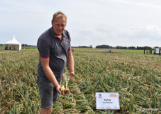 Tom Langenberg van De Groot en Slot met het ras Hyfive