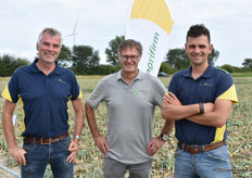 Team Agrifirm met Johan Brooijmans, Paul Goorden en Ries van den Boogert