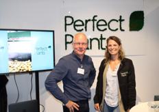 Jan Aalbers en Jamie Lee van Veen van Perfect Plants.