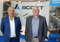 Guido Vermeiren en Johan van der Eecken van Scott Automation.