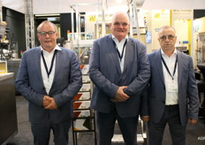 Gerard Langeveld, Rene Hendriks en Robert Elembajev van LH Packaging.