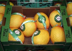 Braziliaanse gele meloenen van Rei.