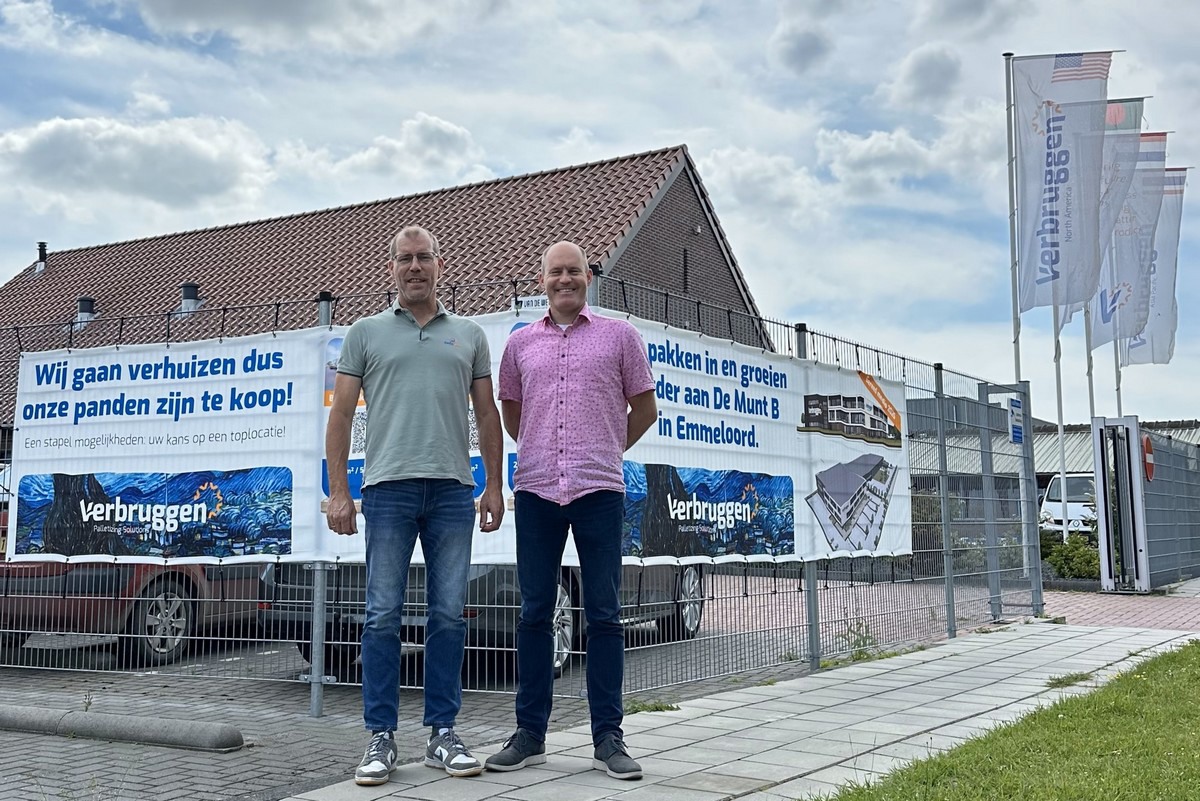 Verbruggen Palletizing Solutions Start In September Aan Bouw Nieuw Pand